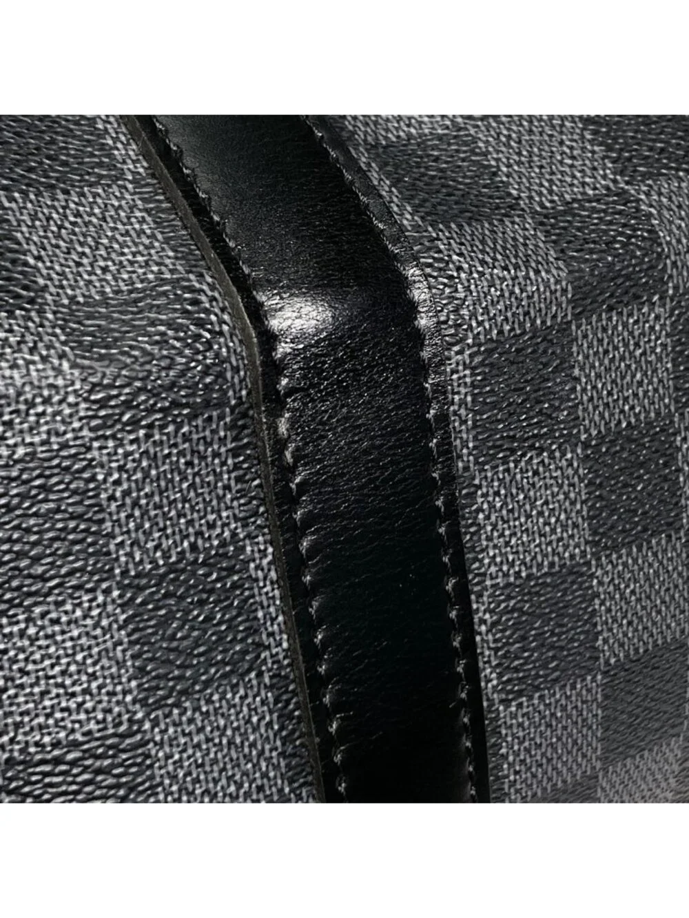 Louis Vuitton Keepall Bandouliere 45 Boston Bag Damier Graphite Noir